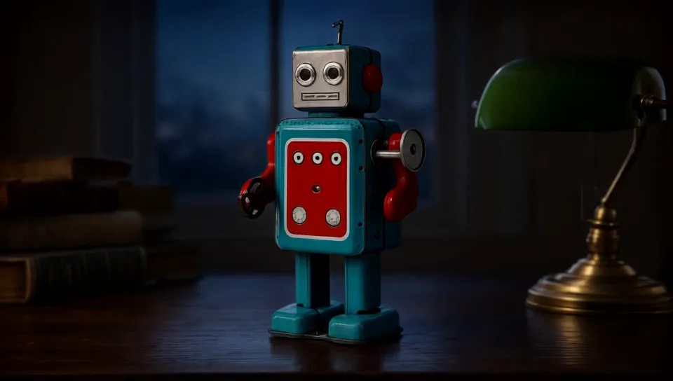 Clockwork Desk, Toy photography · @reference AI video
