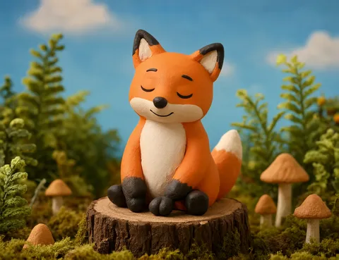 Clay Fox Nap shot 2: end frame